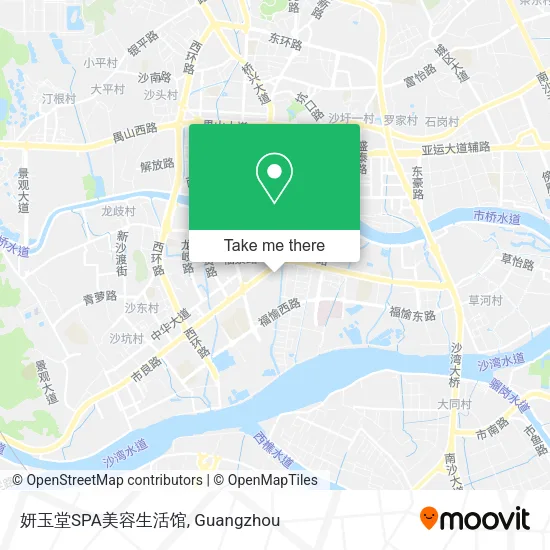 妍玉堂SPA美容生活馆 map