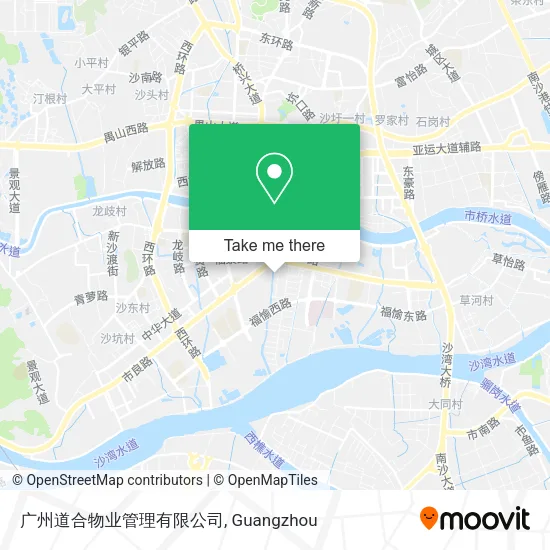 广州道合物业管理有限公司 map