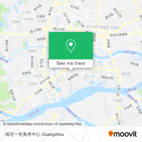 画宅一生美术中心 map