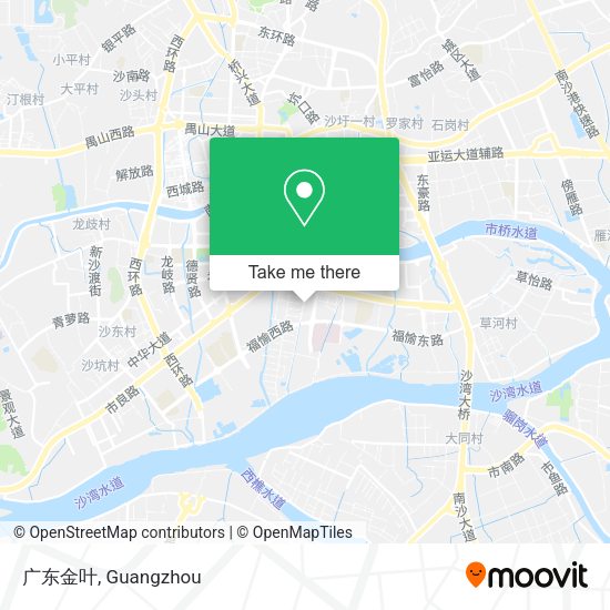 广东金叶 map