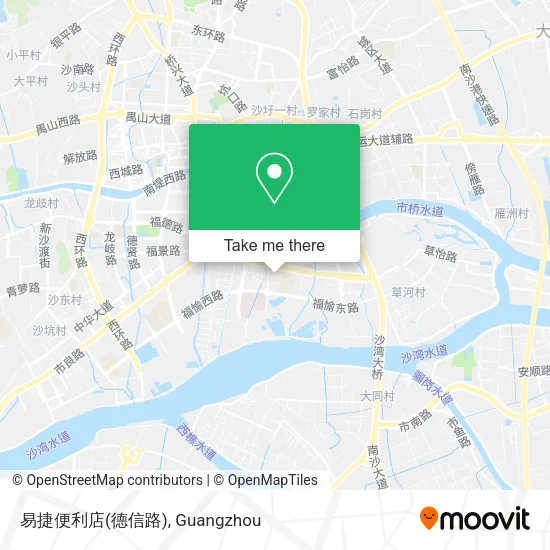易捷便利店(德信路) map