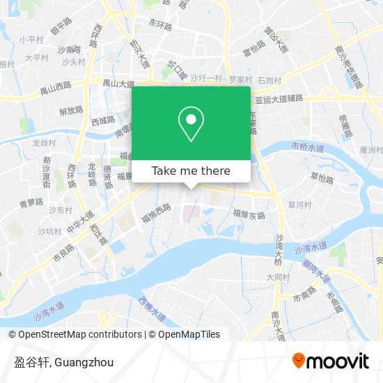 盈谷轩 map