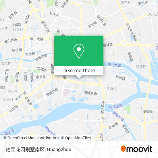 德宝花园别墅南区 map