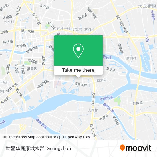 世显华庭康城水郡 map