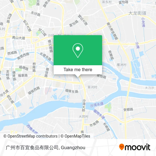 广州市百宜食品有限公司 map