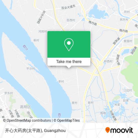 开心大药房(太平路) map