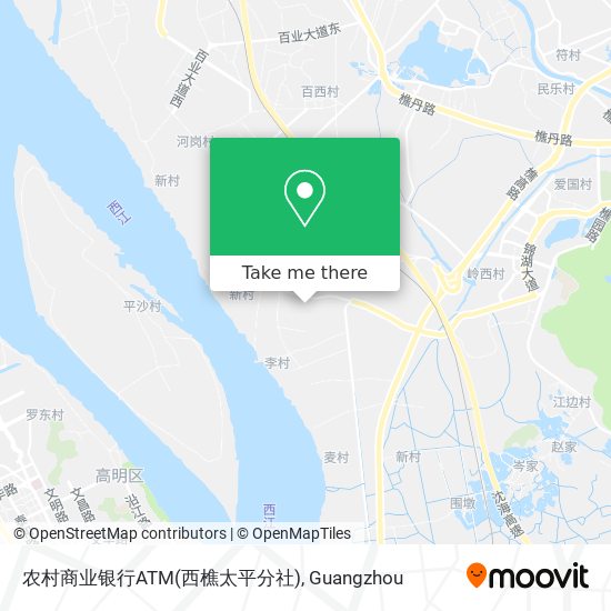 农村商业银行ATM(西樵太平分社) map
