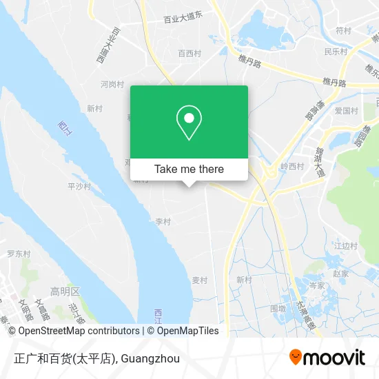 正广和百货(太平店) map