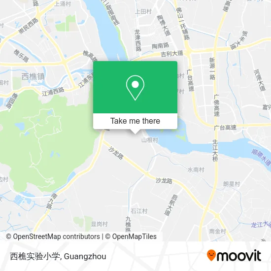 西樵实验小学 map