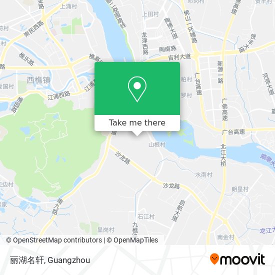 丽湖名轩 map