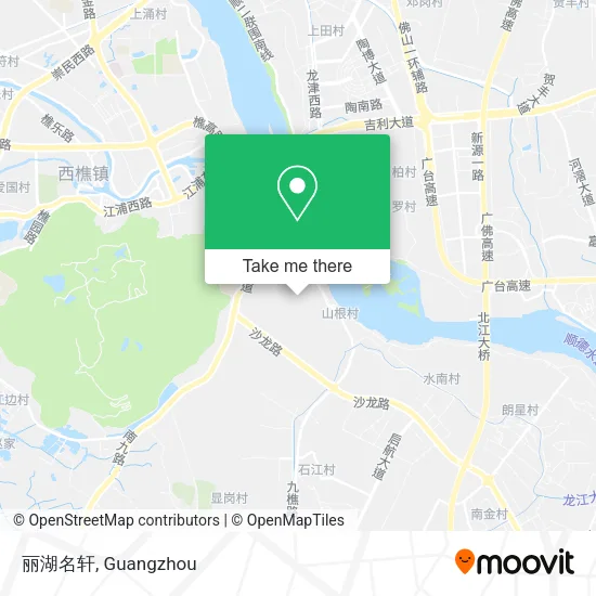 丽湖名轩 map