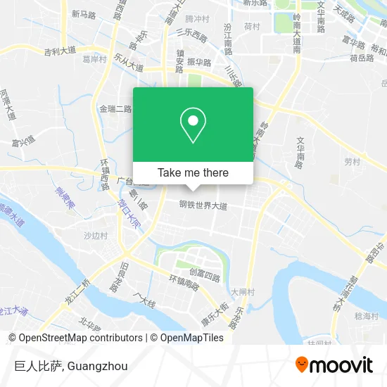 巨人比萨 map