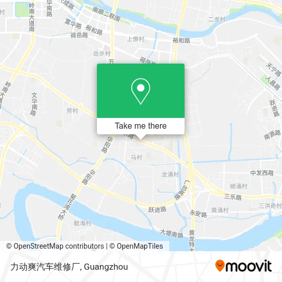 力动爽汽车维修厂 map