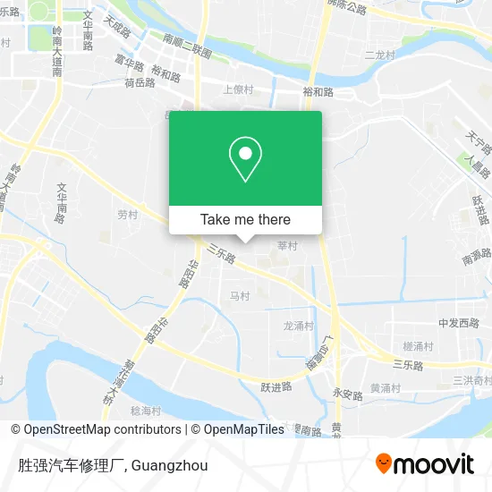 胜强汽车修理厂 map