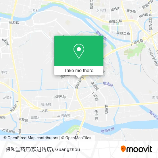 保和堂药店(跃进路店) map