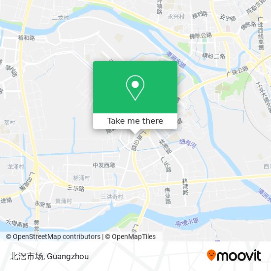 北滘市场 map