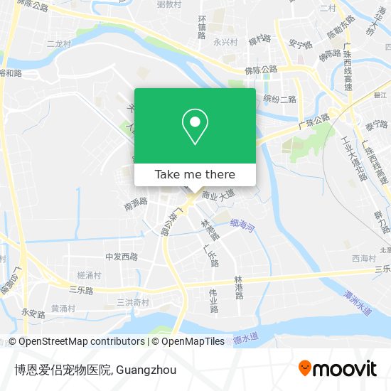 博恩爱侣宠物医院 map