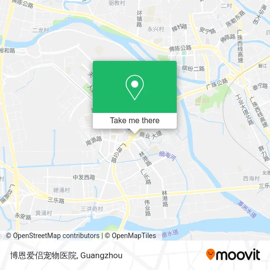 博恩爱侣宠物医院 map