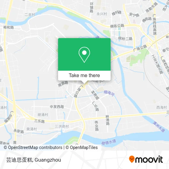 芸迪思蛋糕 map