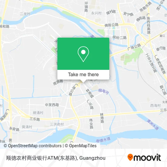 顺德农村商业银行ATM(东基路) map