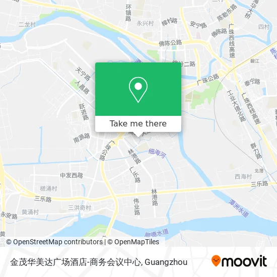 金茂华美达广场酒店-商务会议中心 map