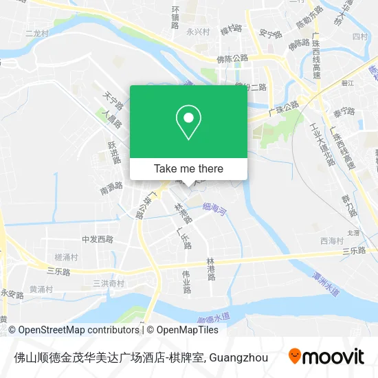 佛山顺德金茂华美达广场酒店-棋牌室 map