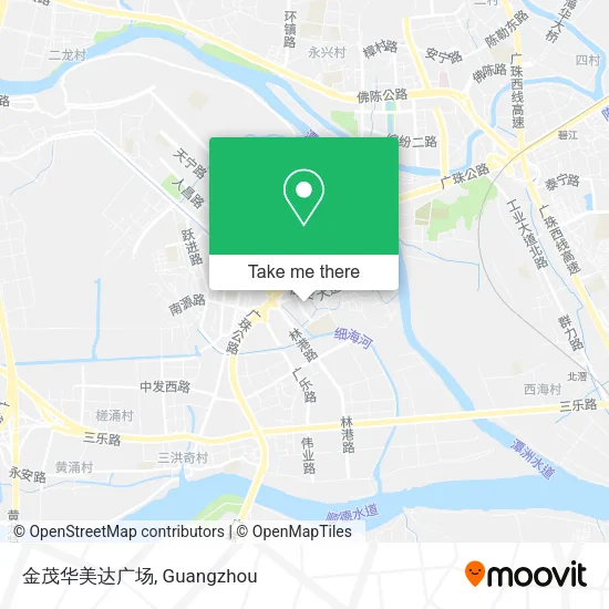 金茂华美达广场 map