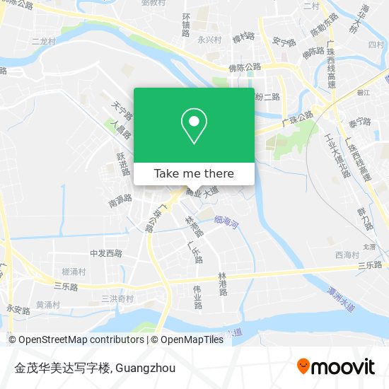 金茂华美达写字楼 map