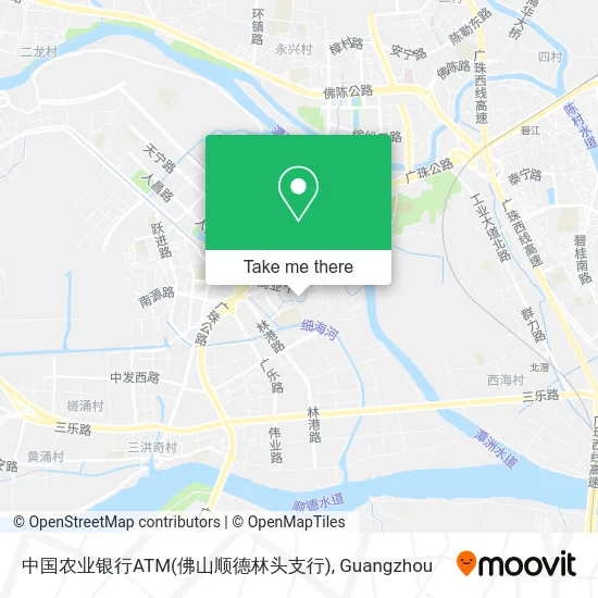 中国农业银行ATM(佛山顺德林头支行) map