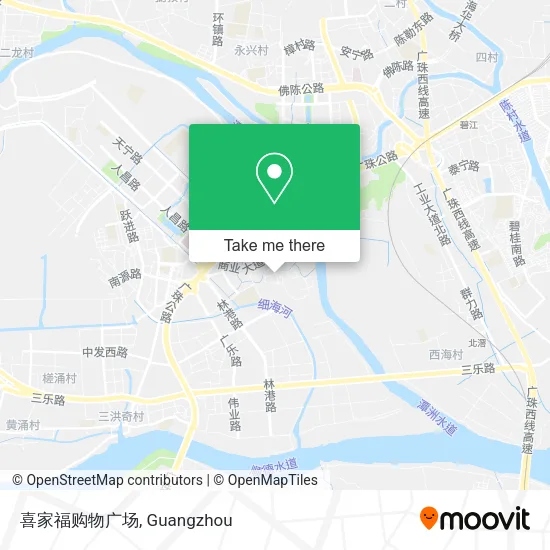 喜家福购物广场 map