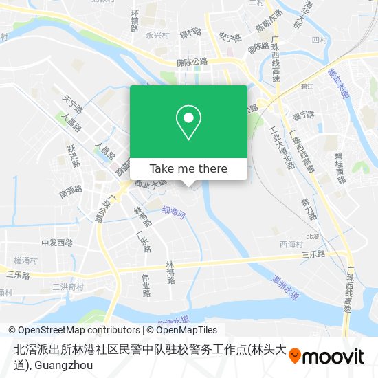 北滘派出所林港社区民警中队驻校警务工作点(林头大道) map