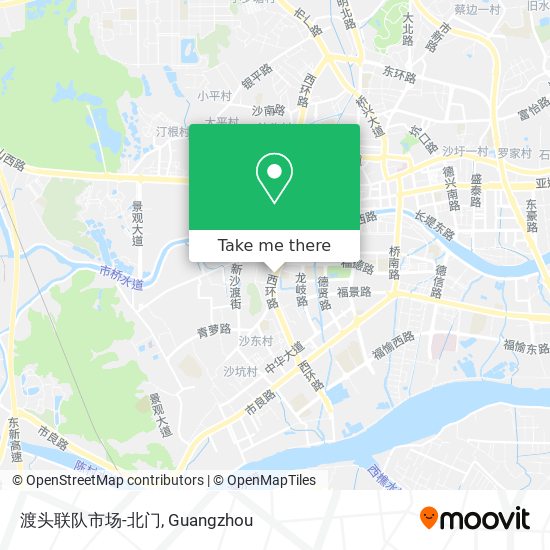 渡头联队市场-北门 map