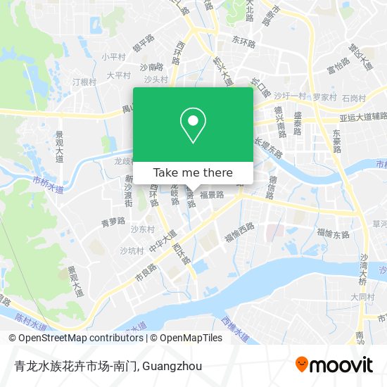 青龙水族花卉市场-南门 map