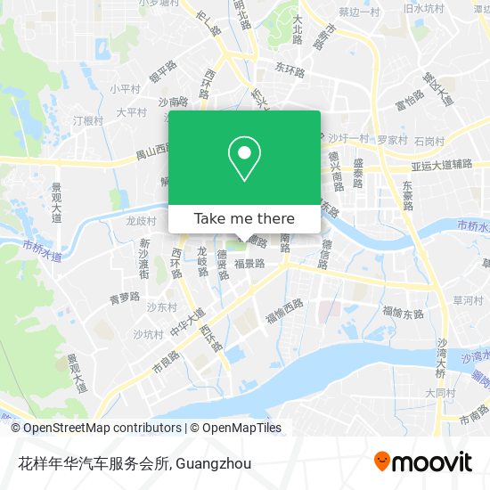 花样年华汽车服务会所 map