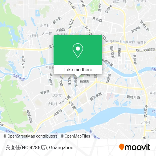 美宜佳(NO.4286店) map