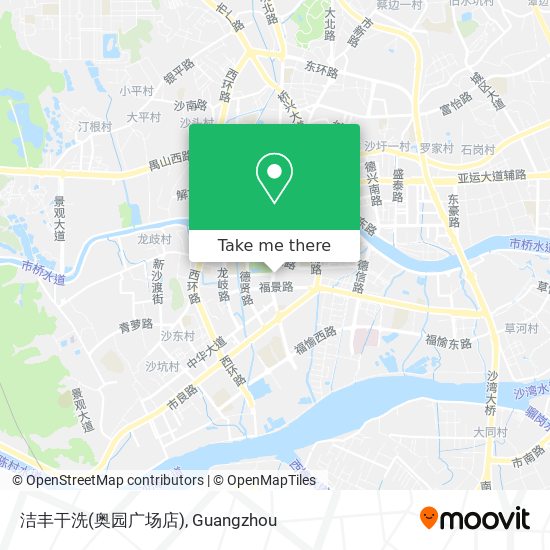 洁丰干洗(奥园广场店) map