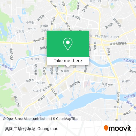 奥园广场-停车场 map