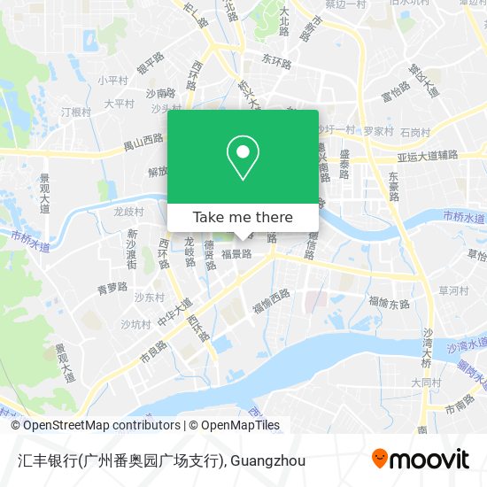 汇丰银行(广州番奥园广场支行) map