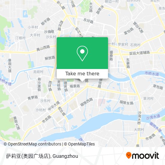 萨莉亚(奥园广场店) map