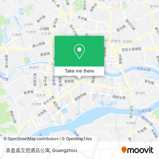喜盈嘉立思酒店公寓 map