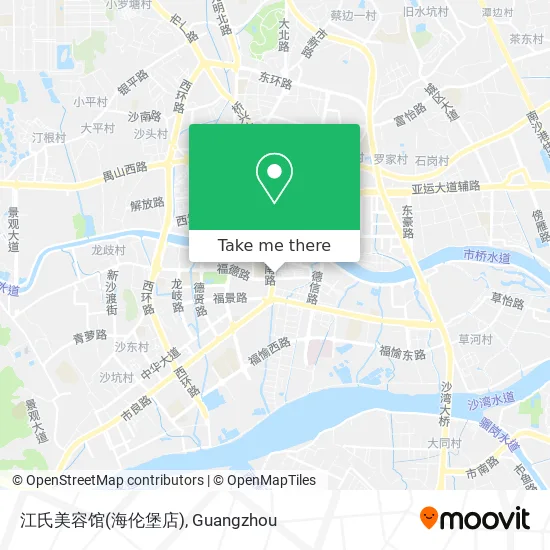江氏美容馆(海伦堡店) map