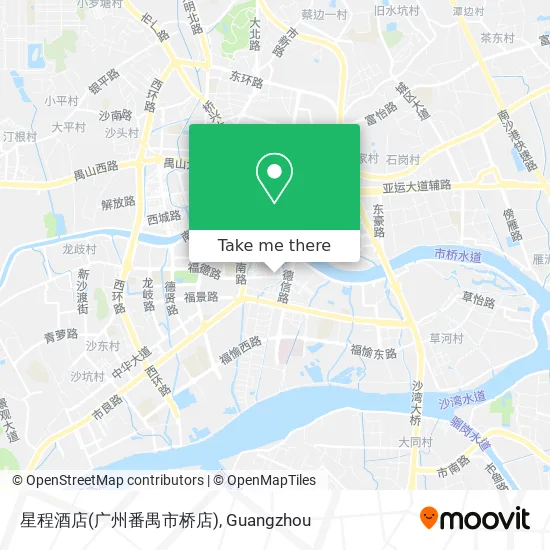 星程酒店(广州番禺市桥店) map