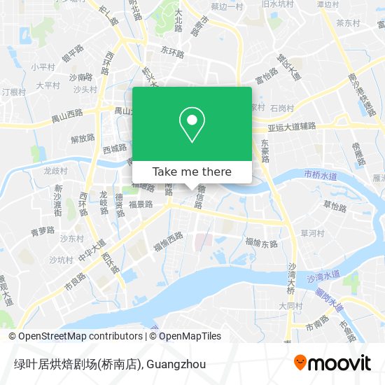 绿叶居烘焙剧场(桥南店) map