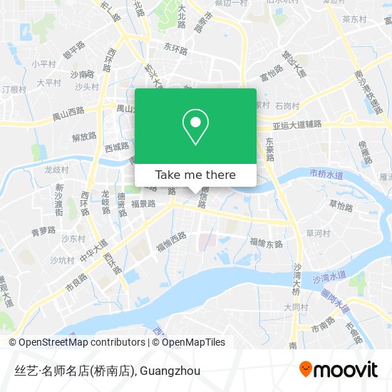 丝艺·名师名店(桥南店) map