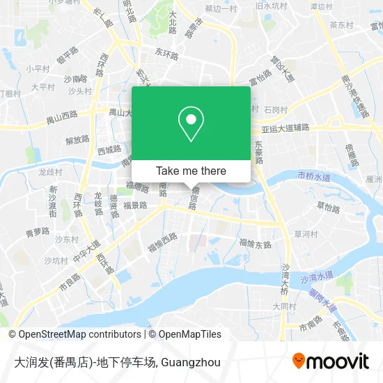 大润发(番禺店)-地下停车场 map