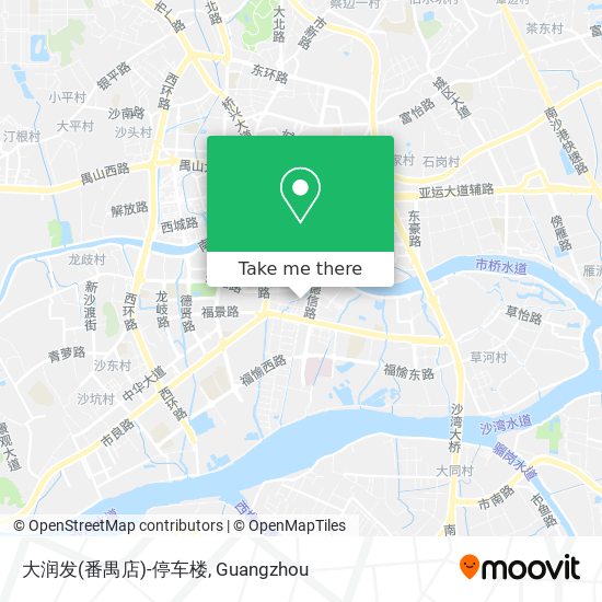 大润发(番禺店)-停车楼 map