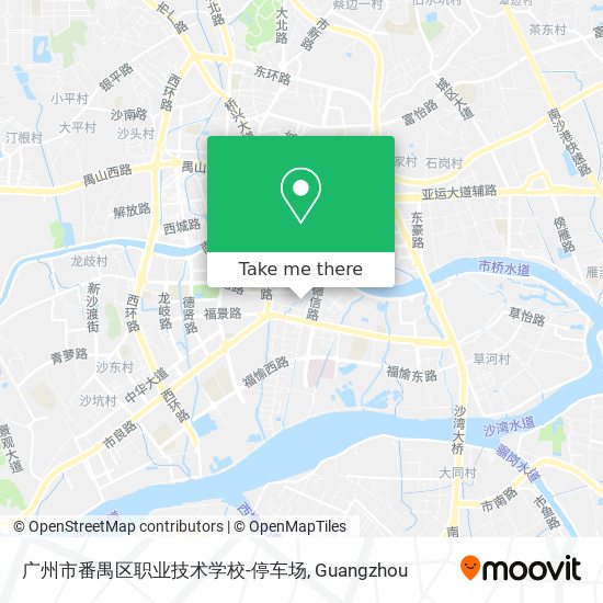 广州市番禺区职业技术学校-停车场 map