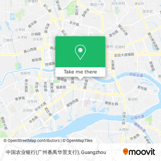 中国农业银行(广州番禺华景支行) map