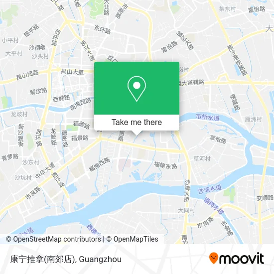 康宁推拿(南郊店) map