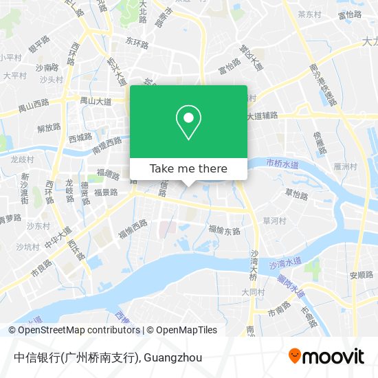 中信银行(广州桥南支行) map